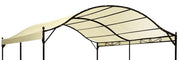 TELO IN POLIESTERE PER GAZEBO AD ARCO 3 X 4 MT IN COLORE AVORIO