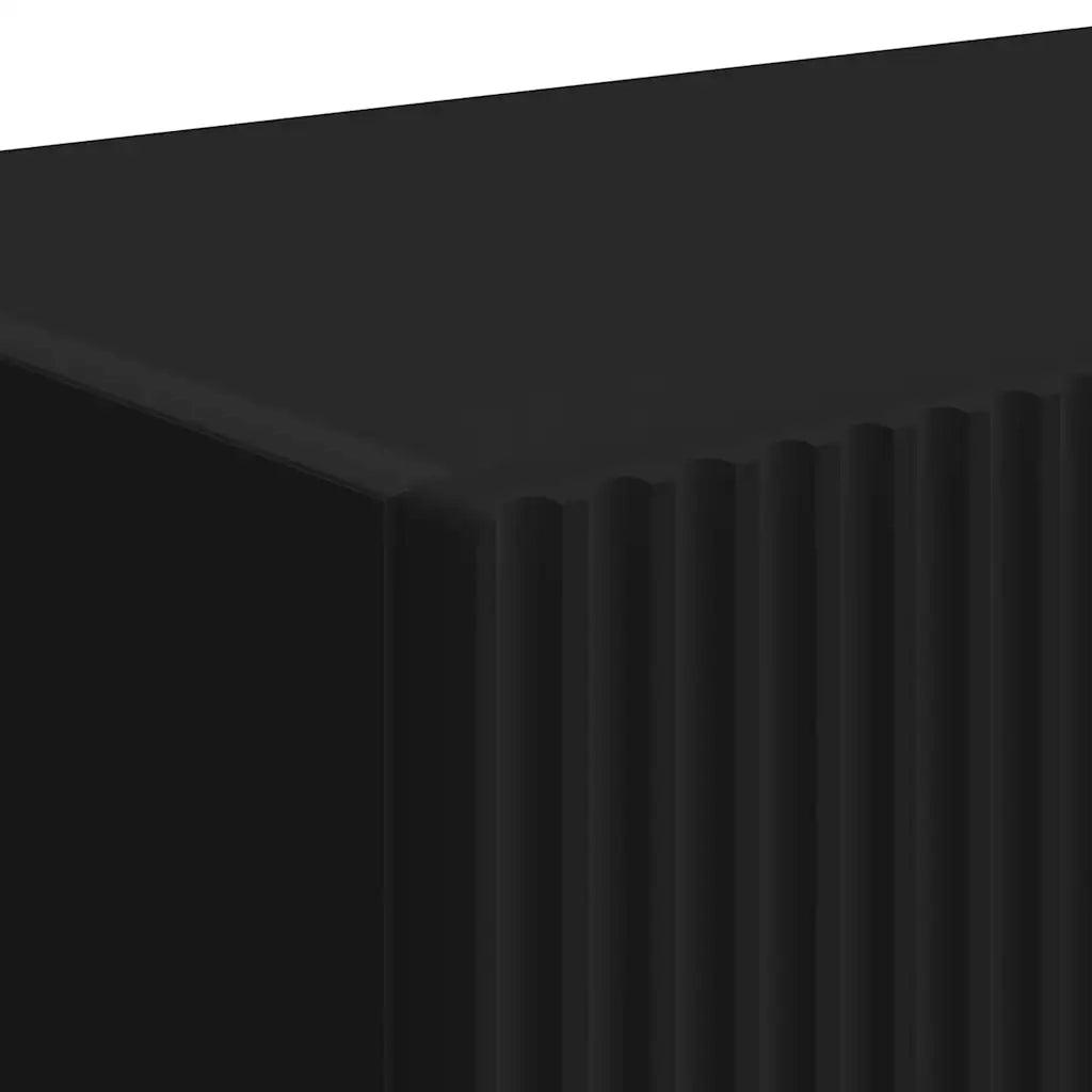Mobile TV da parete 2 pcs Nero 39 x 31 x 29,5 cm