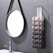 Sostegno per tovagliolo - autofissante - 60 cm - acciaio inox - nickelato