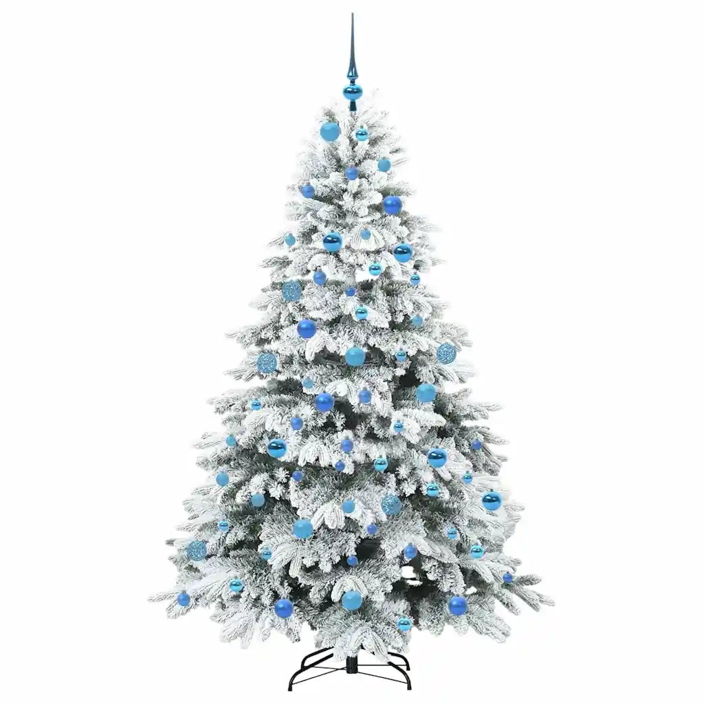 Albero di Natale artificiale con 300 LED Bianco 180 cm PE e PVC 3397621