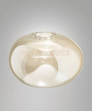 3805-52-365 DIFFUSORE IN VETRO COGNAC D.33CM PER KIT LUCI 14W