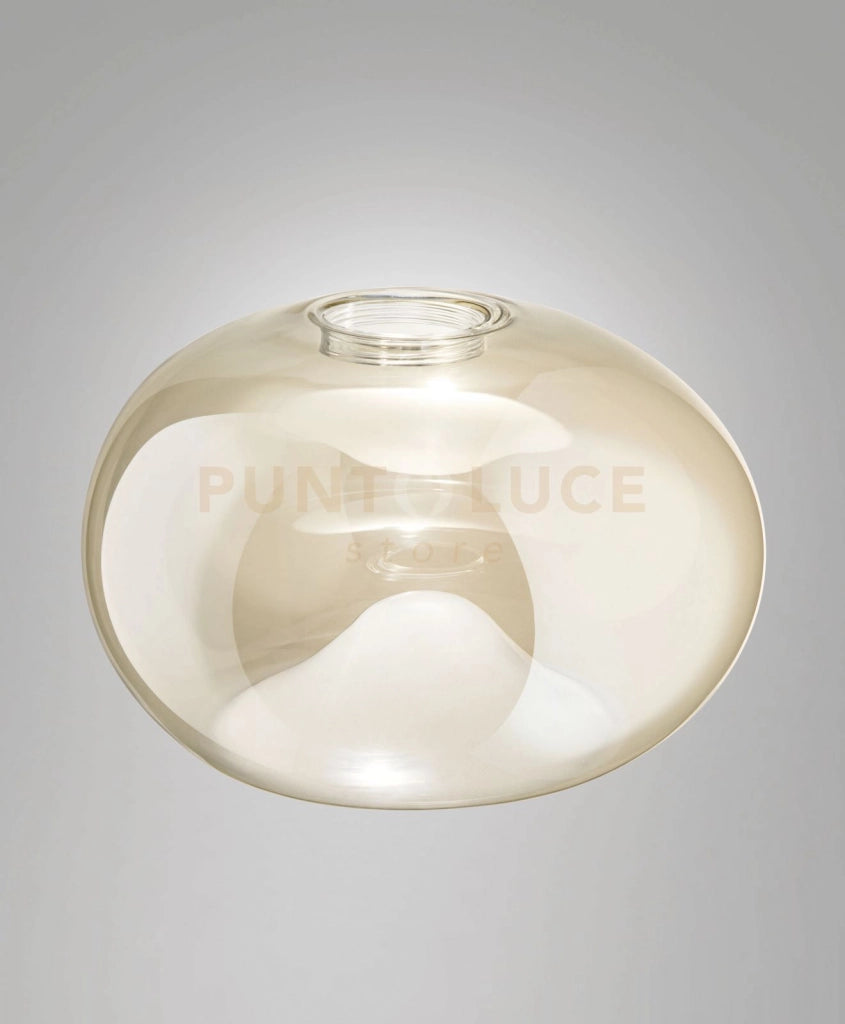 3805-52-365 DIFFUSORE IN VETRO COGNAC D.33CM PER KIT LUCI 14W