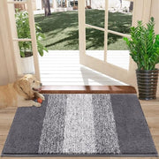 Matteur di Porta - Anti-Slip - Assorbente - Adatto per Camera da Letto & Bagno - Interno e Esterno - Grigio - 40x60 cm - 1 Pezzo