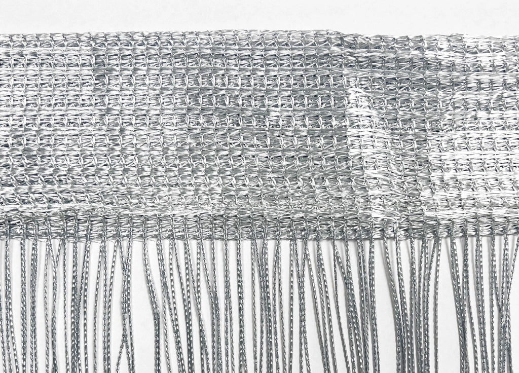 Tenda Antimosca Antirumore Caduta Pannello Porta Finestra Multistring Tinta Unita - 100x200 - Grigio