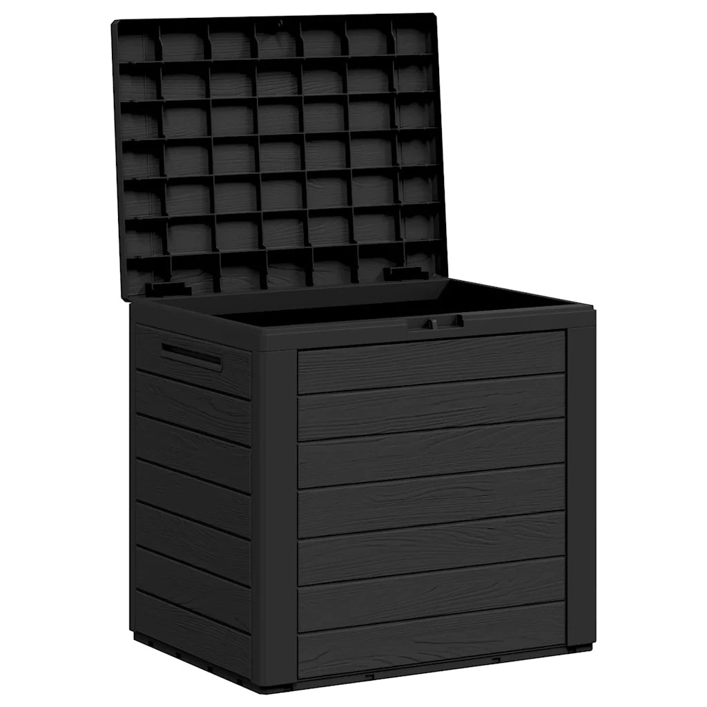 Baule da Giardino Antracite 58,5x46x55 cm in Polipropilene cod mxl 67347