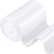 Seta in fibra 10 cm larga - 23 metri lunga - blu baby - per auto da nozze, confezione regalo, fermacapelli - matrimoni, Natale, fai da te