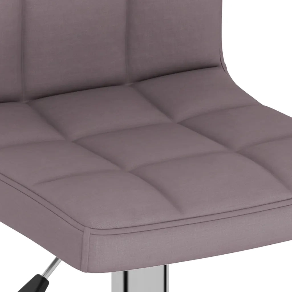 Sgabelli da Bar 2 pz Tortora in Tessuto cod mxl 55544