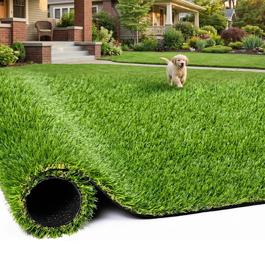 Prato sintetico giardino, 5 x 1 m rotolo di erba artificiale 20 mm