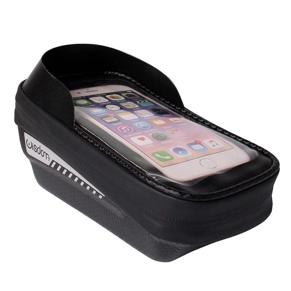Trade Shop - Portaoggetti Porta Cellulare Touch Screen Con Visiera Attacco Universale Xc-2654 -