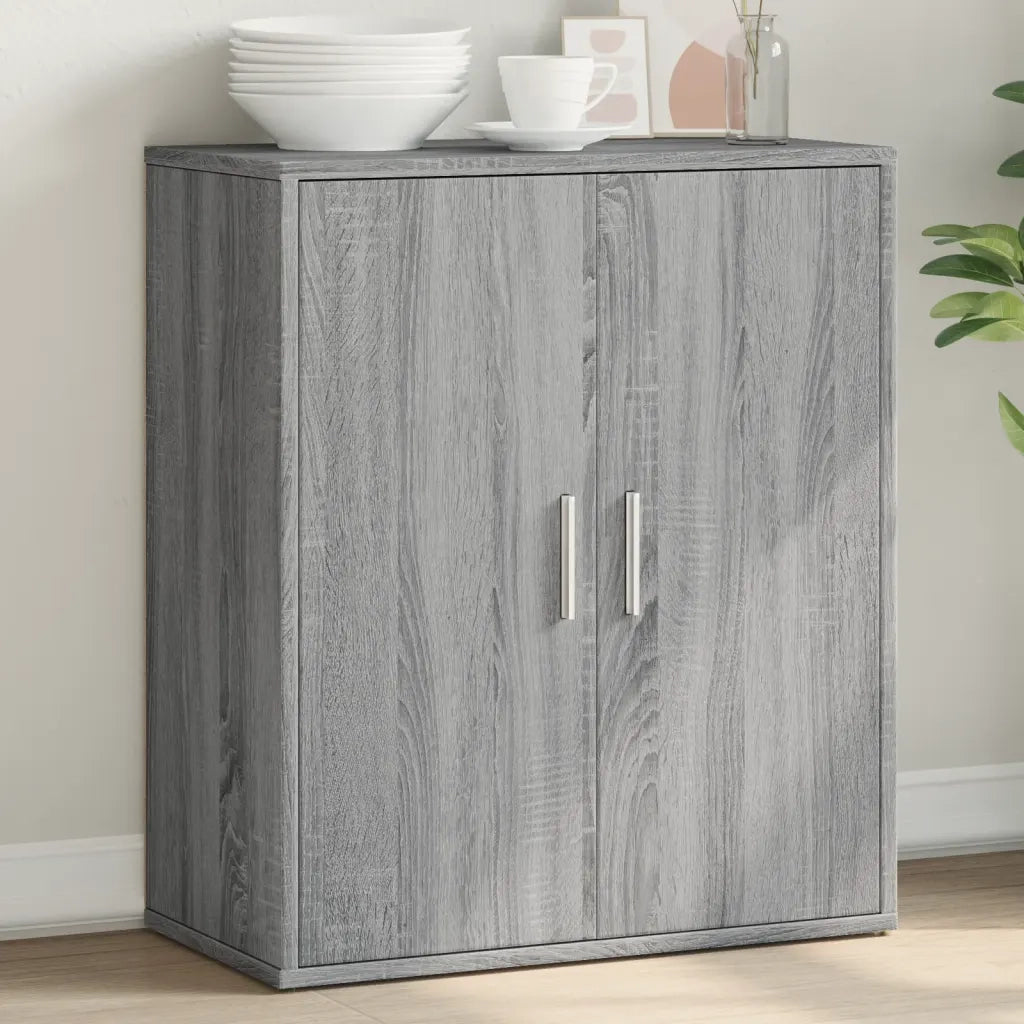 Credenza-Buffet-Armadio da cucina Grigio Sonoma 60x31x70cm in Legno Multistrato 934974