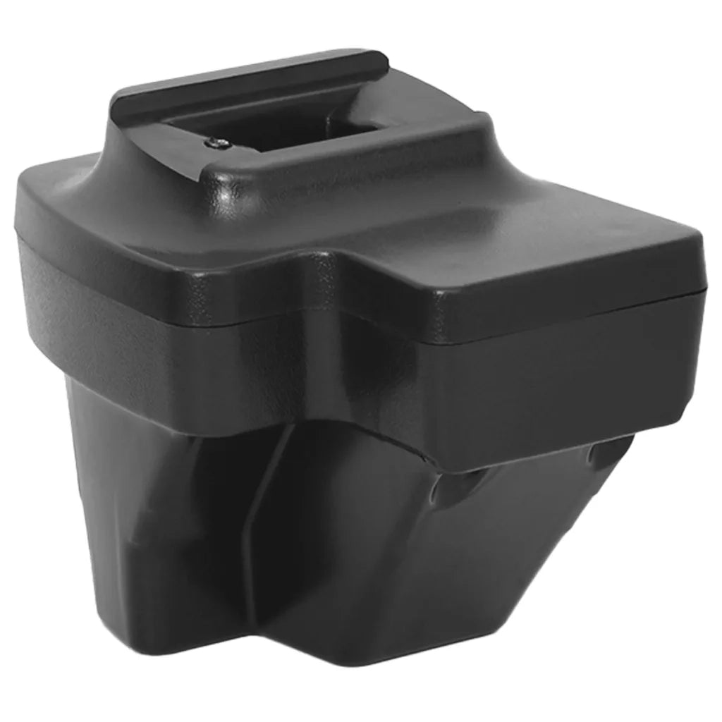 Bracciolo per Auto Nero 15x35x(33-49,5) cm in ABS 154687