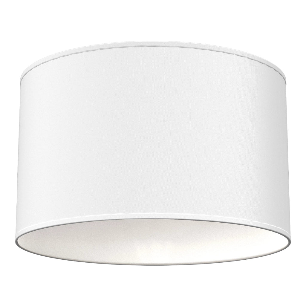 Lampada da soffitto bianca in tessuto 3xE27 Arden Luminex