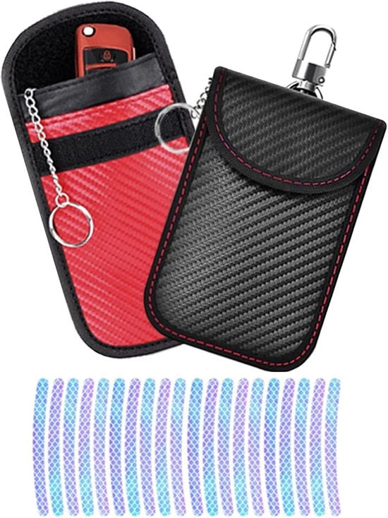 2x Tas per Autochiave | Blocco RFID per Accesso Senza Chiave | Blocco Segnale Anti-Furto
