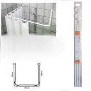 Telaio Bastone sostegno per tenda tende doccia docce 90x90x90 cm bianco