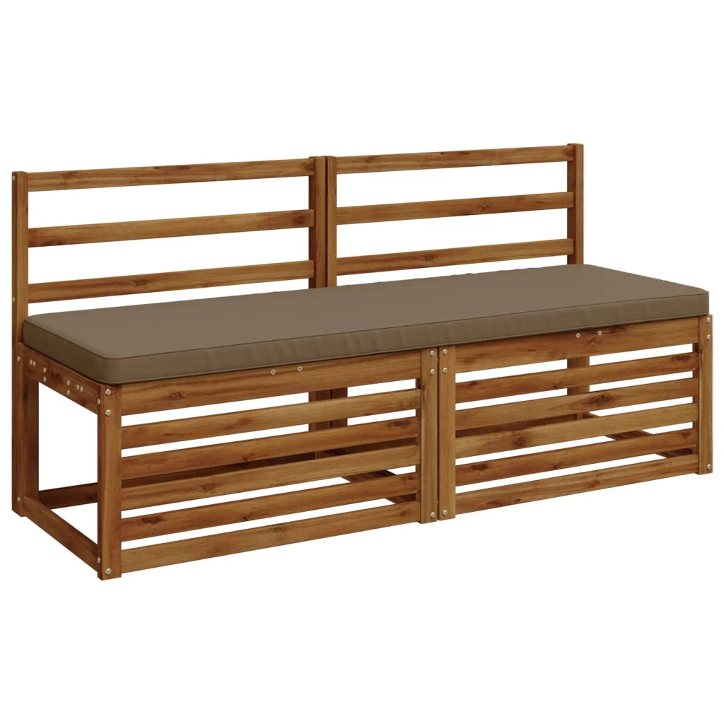 Cuscini per Panchina a 2 Pezzi VUGHT 2 pz 100% Poliestere 951927