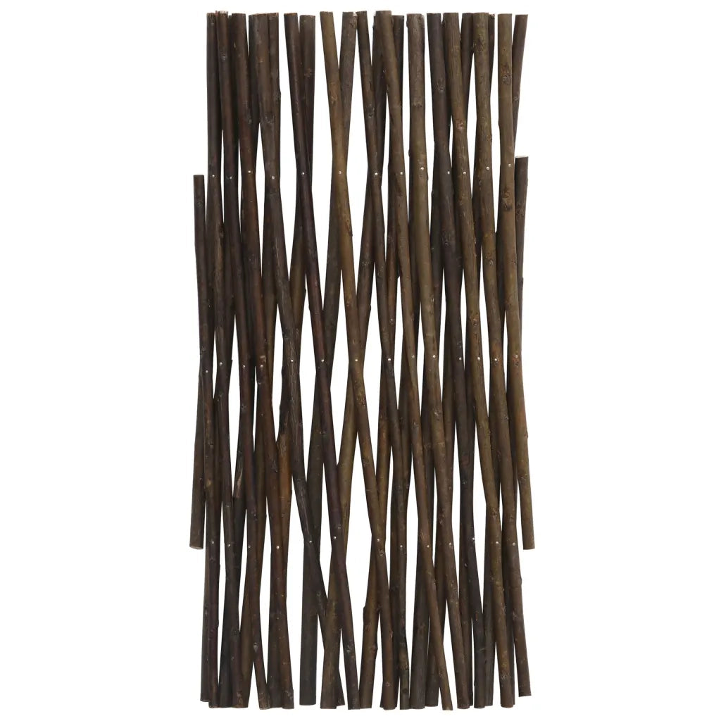 Recinzione a Traliccio in Salice 5 pz 180x30 cm 147759