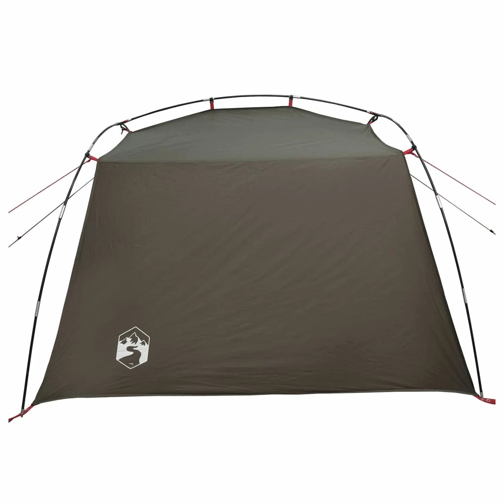 Tenda a tunnel Marrone e Grigio 4 persone 42019360