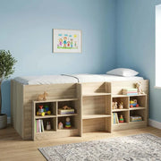 Letto Alto per Bambini 2 pcs Sonoma 203 x 101,1 x 68,5 cm