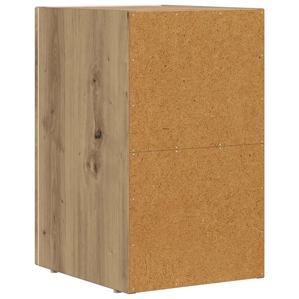 Comodino ELST Rovere artigianale 29,5 x 33,5 x 50 cm 891242