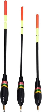 Bobine di galleggiamento per waggler - 3 pezzi | Bobine di galleggiamento caricate, pesate - 1,5 + 6g, 1,5 + 5g, 1,5 + 4g