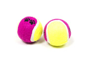 Set 2 Palline Da Tennis Giocattolo Resistente Interattivo Per Animali Domestici