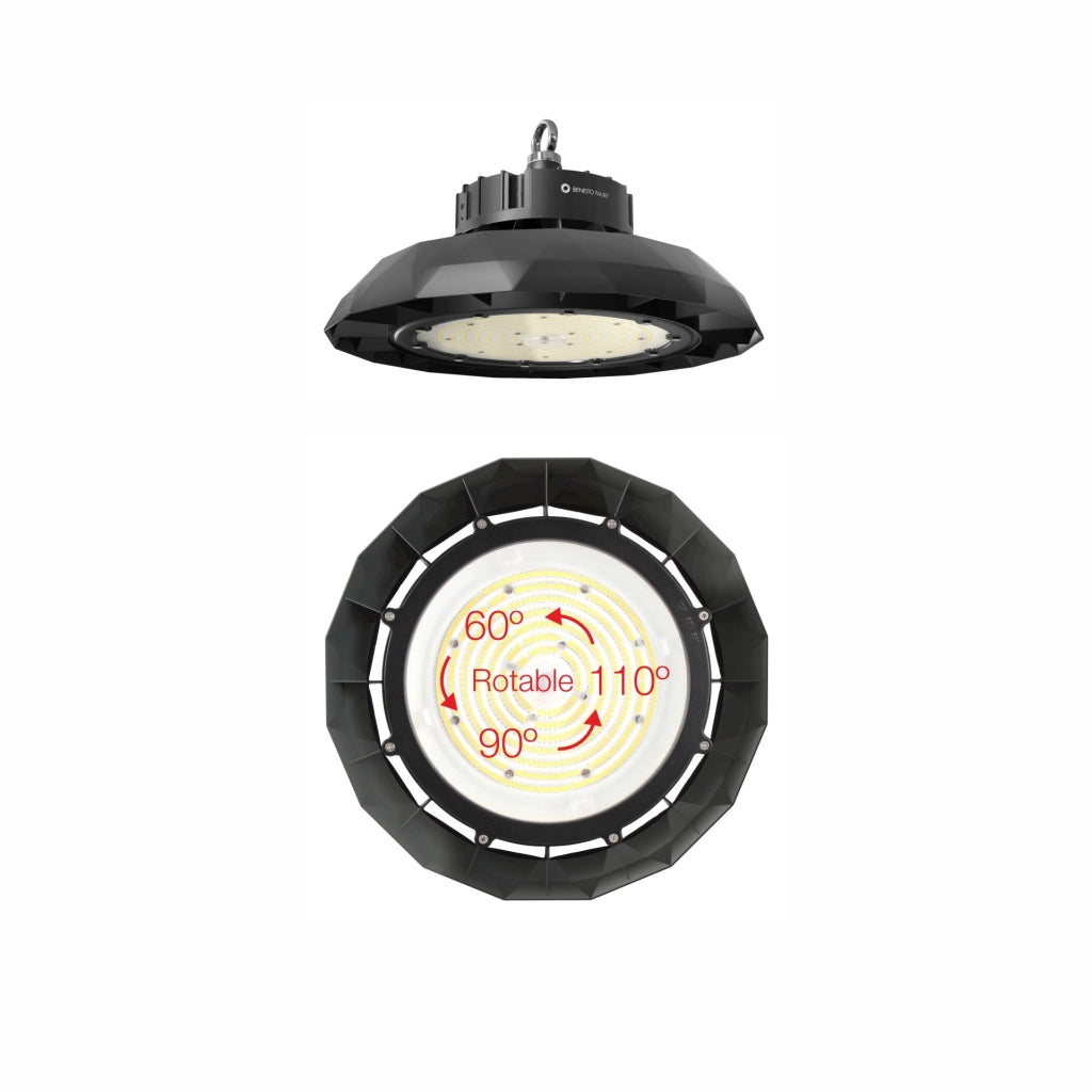 Lampada a LED industriale UFO LENS SWITCH 90W/120W/150W 100-260V