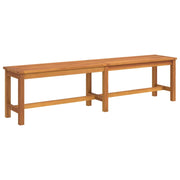 Panca da giardino mobili da esterno terrazza 180 x 35 x 45 cm legno massello di acacia 02_0011277