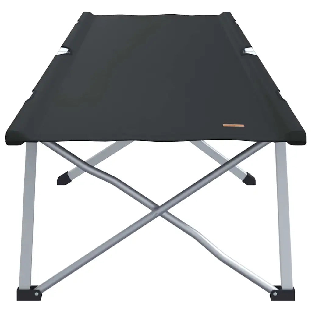 Letto da campeggio pieghevole 2 pz Nero 194 x 62,5 x 42,5 cm CFW1840823
