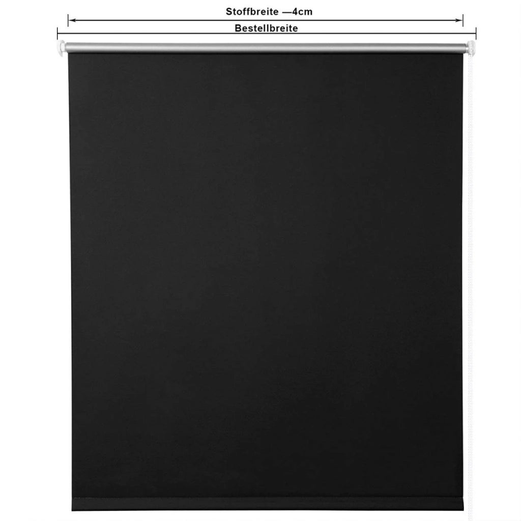 Tenda avvolgibile oscurante termoisolante con rivestimento senza fori 50 x 160 cm blu 19_0000849