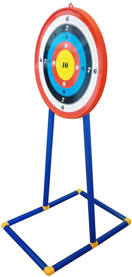 Sport1 Arco e frecce per Bambini Arco con frecce per Bambini Arco frecce Bambini con Bersaglio da Terra Piedistallo, 3 F