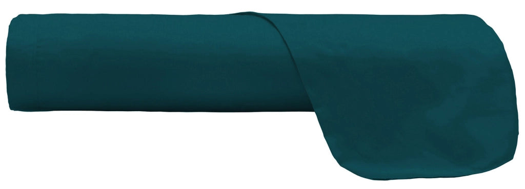 Lenzuolo Sopra in Tinta Unita Verde Petrolio Matrimoniale Maxy