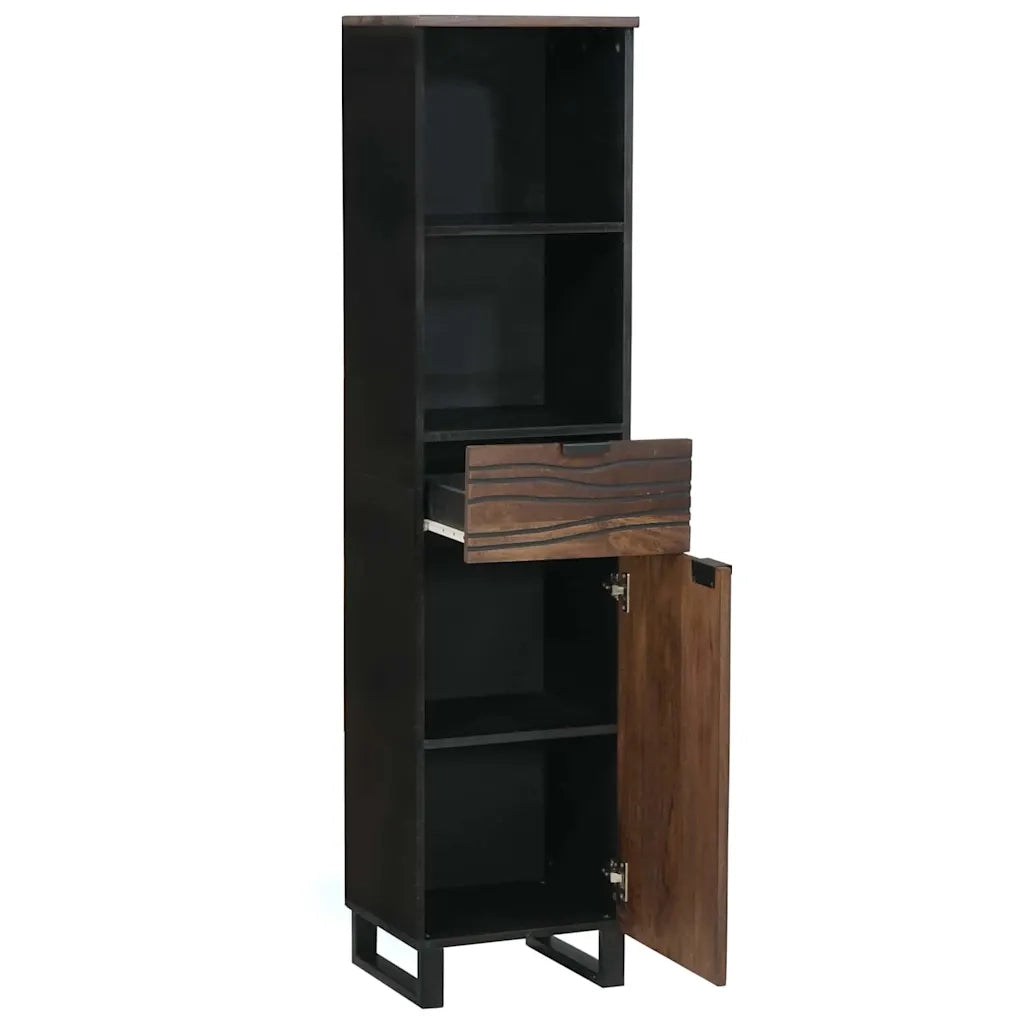 Mobile da Bagno Noce 38 x 33 x 160 cm Legno ingegnerizzato 4018030