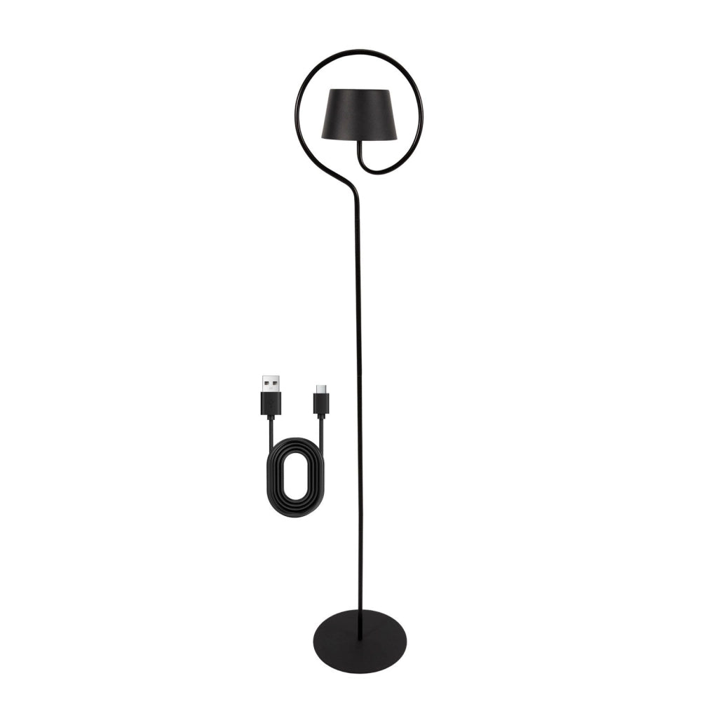 ZMH Lampada da terra LED solare da esterno senza fili dimmerabile touch 120cm per soggiorno