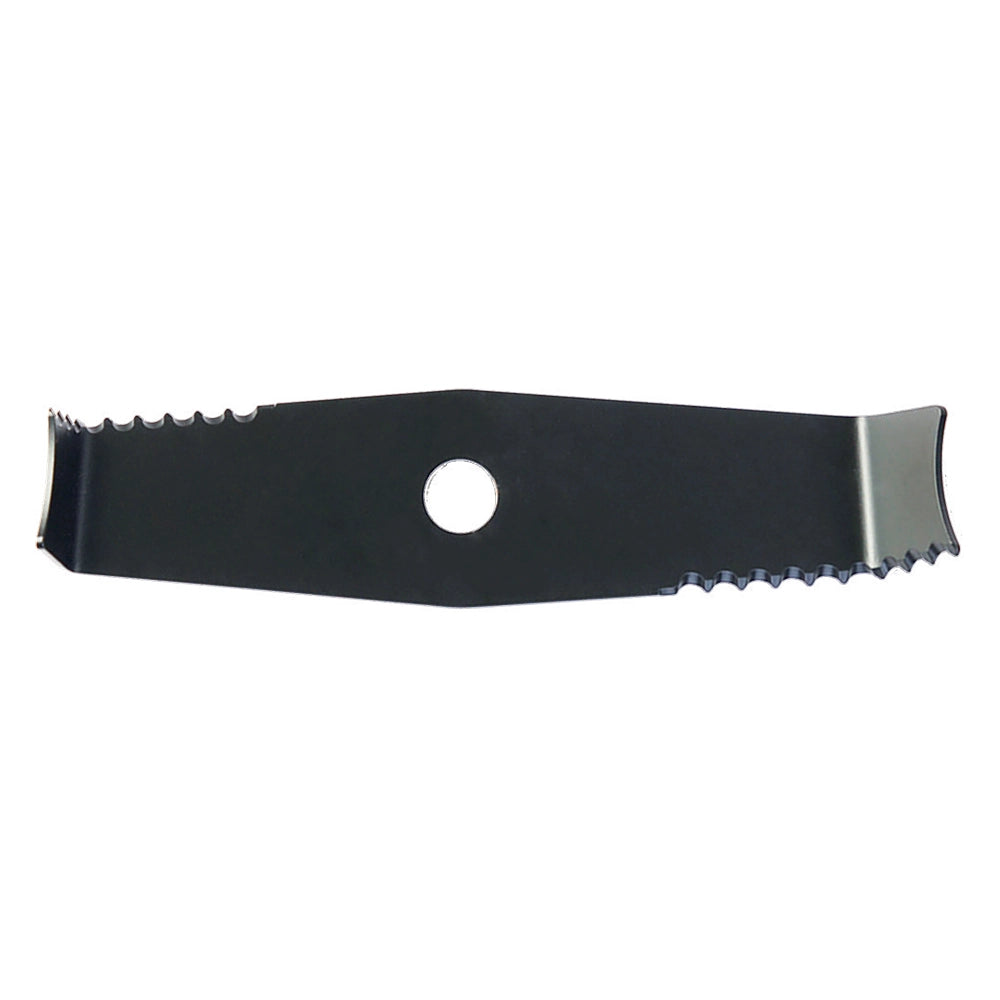 LAMA SEGHETTATA A 2 DENTI  mm 300 - spessore mm 3  - Senza Marca