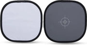 Telaio Opvouabile 18% per Fotografia Digitale in Grigio-Bianco, 118x118 Pollici (30x30cm) con Borsa Portatile.