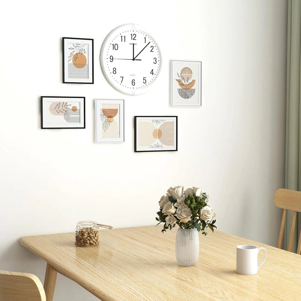 Set di 10 Cornice Foto, Portafoto A4 21x29,7cm, Cornice Argentato in Alluminio, Cornici per Documenti, Cornice per Foto da Parete o da Tavolo, Frontale Trasparente in plastica, BR9956sb-10