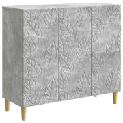 Credenza Grigio Cemento 89 x 34,5 x 80 cm Legno ingegnerizzato 895108