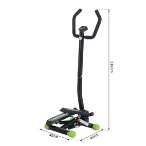 Stepper Professionale Fitness con Manubrio e Corde 40x48x118 cm