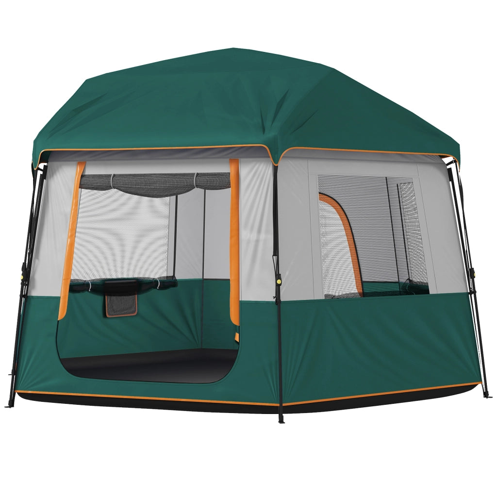 Tenda da campeggio per 4-6 persone ¨C zephmum ¨C Verde 3000mm impermeabile