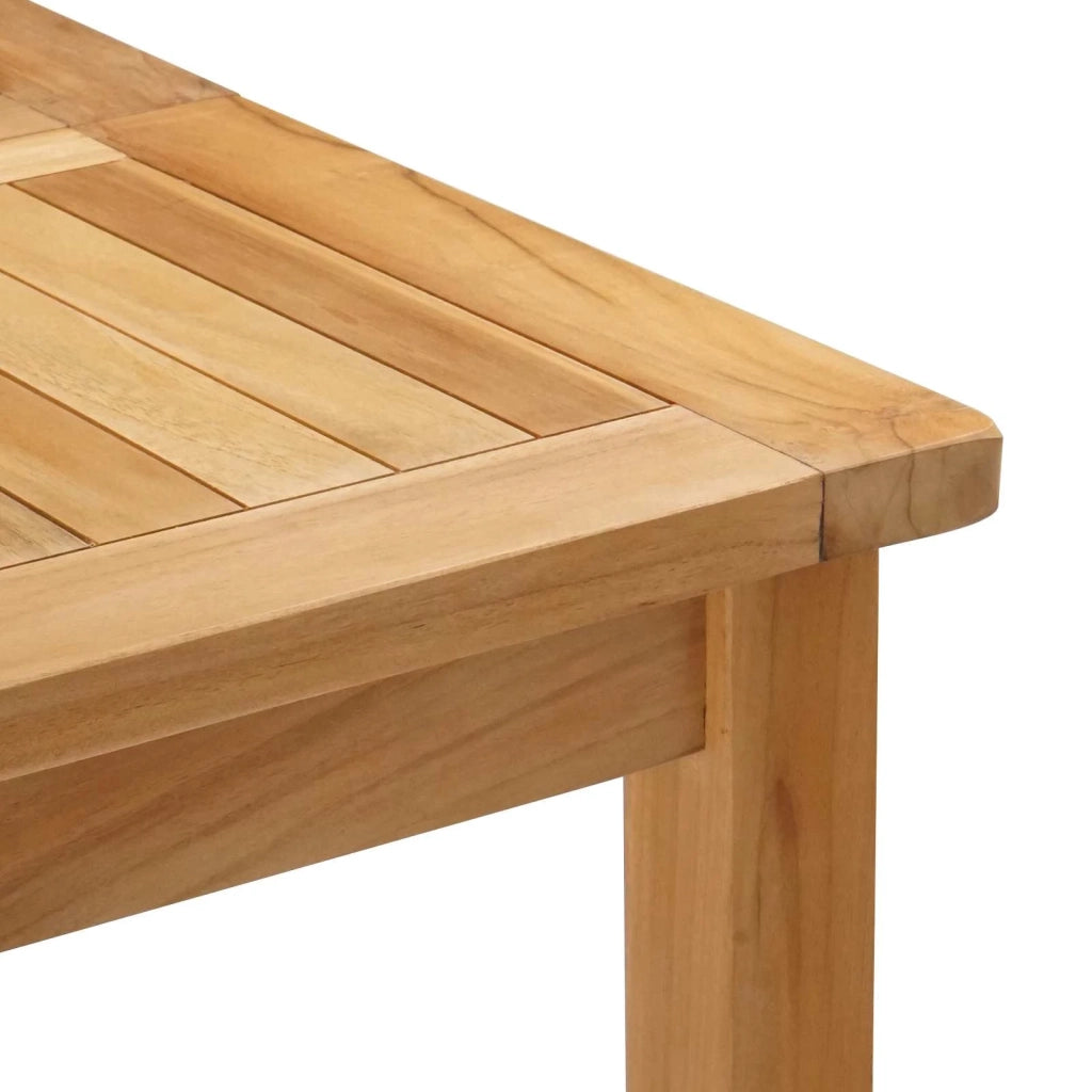 Tavolo da bar Naturale 150 x 75 x 105 cm Legno di teak solido 42030008