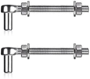 Portiere a sfera 150 mm - 2 pezzi - Boccole J - Inox