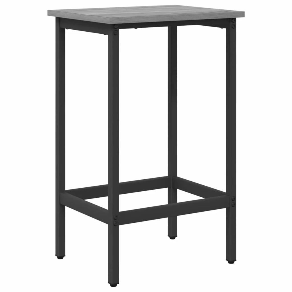 Sgabello da bar Sonoma grigio 40 x 32 x 74 cm 8006151