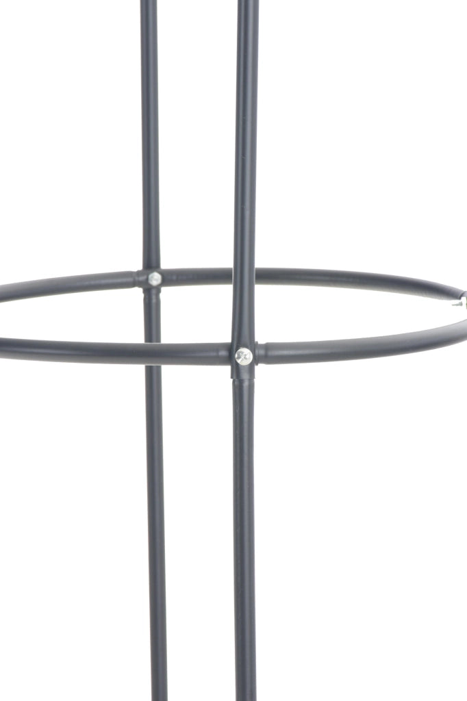Supporto Piante Rampicanti Colonna Romantika nero,Set di 2