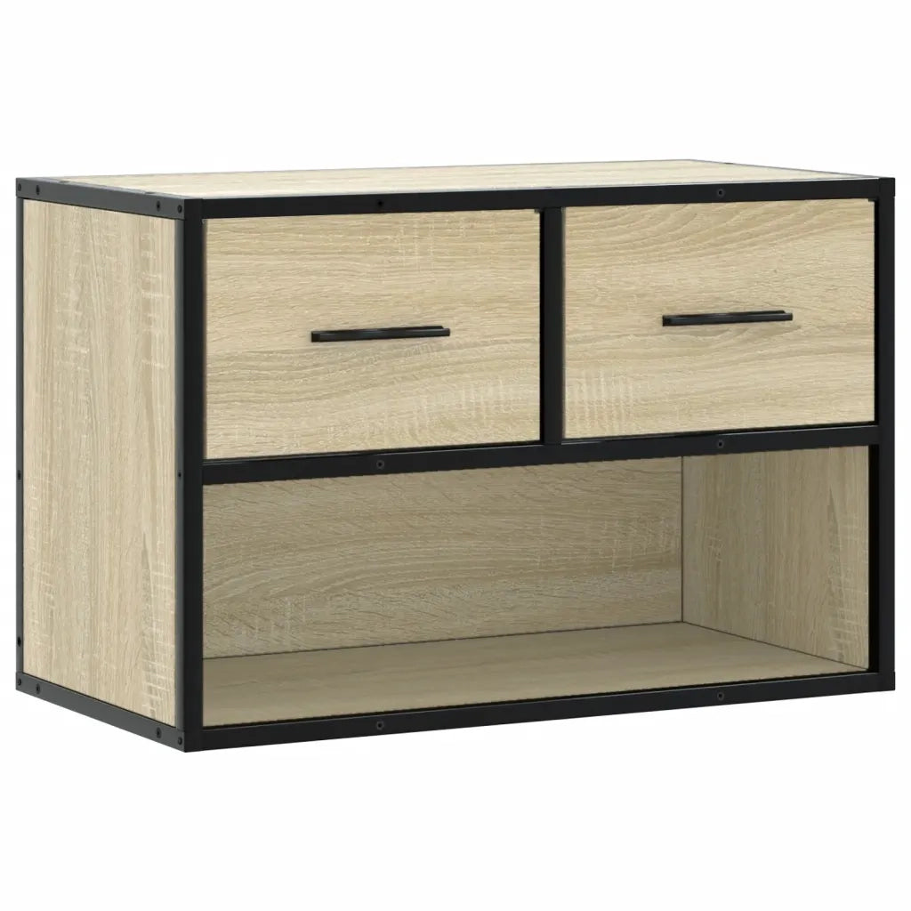 Mobile TV | Armadietto TV | Mobile Porta TV Rovere Sonoma 60x31x39,5cm Legno Multistrato Metallo