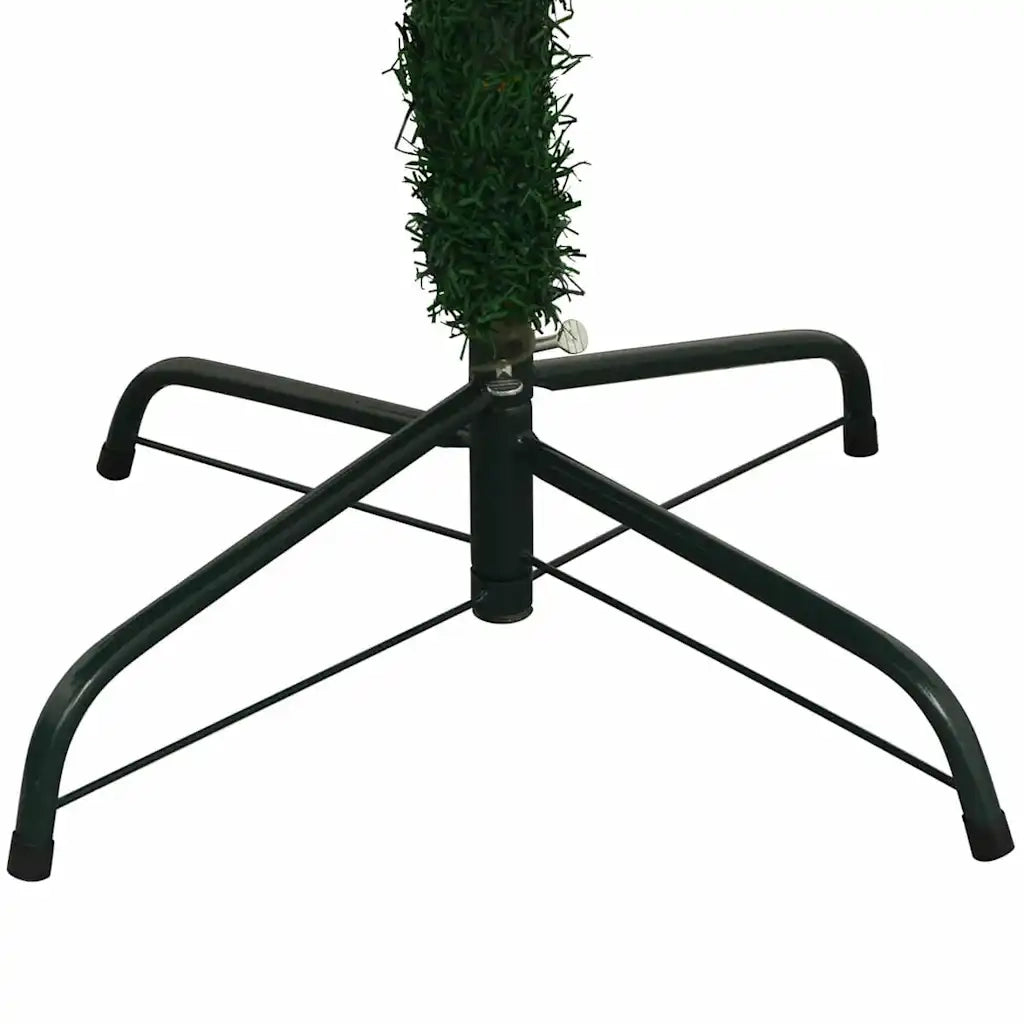 Albero di Natale Preilluminato con Palline 240 cm Verde 3077491