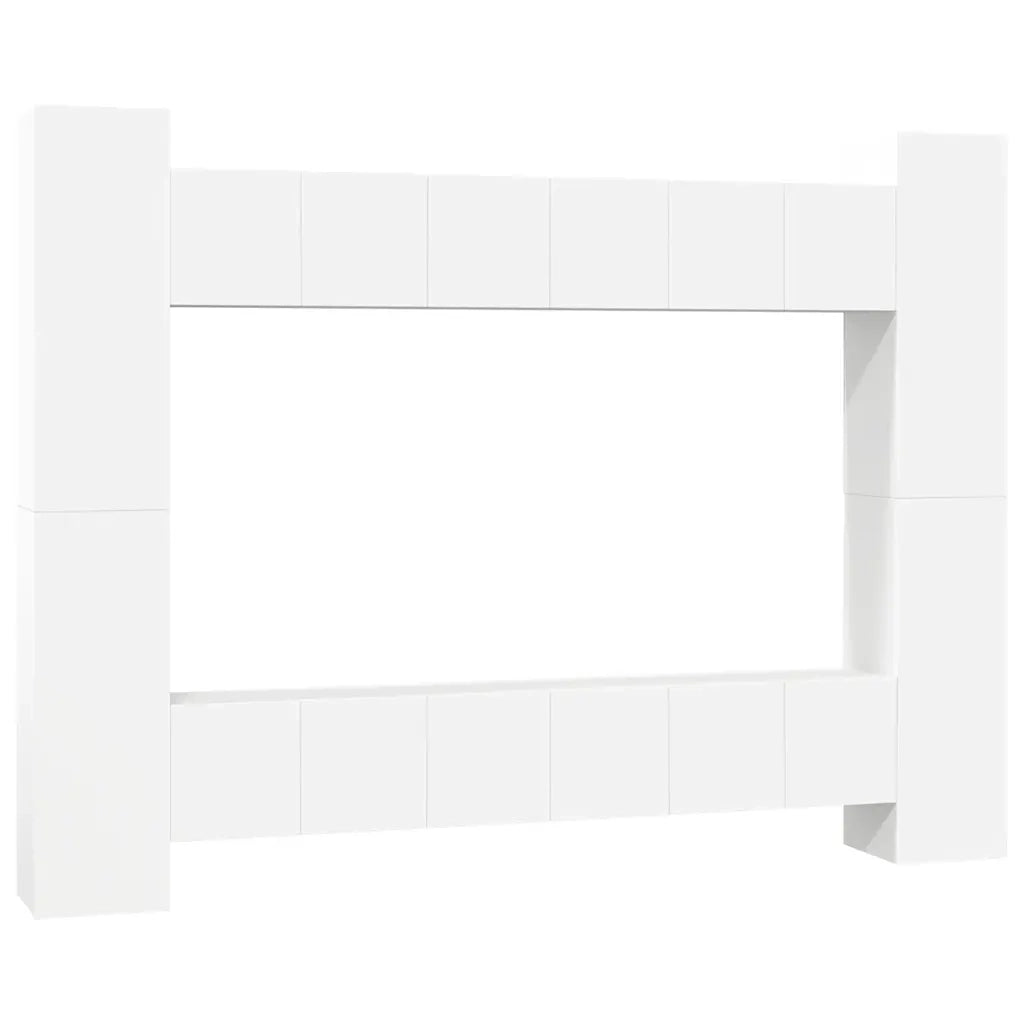 Set Mobile TV 10 pz Bianco in Truciolato cod mxl 35523