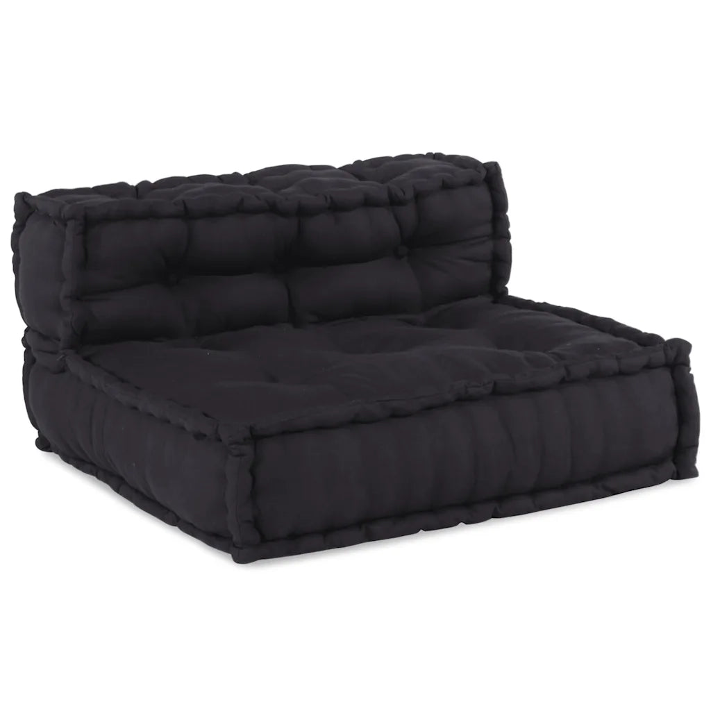 vidaXL Pouf Modulare Antracite 70x70x54 in Tessuto