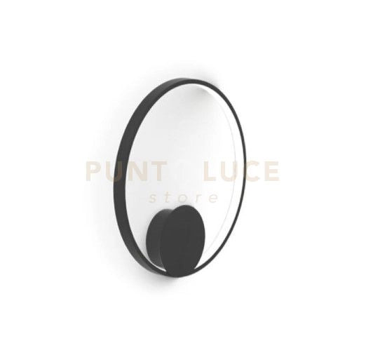 OSLO-A N Applique nero opaco led integrato 16W dimmerabile SDD 2800 - 5000k SDD