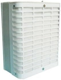 LMT 27570-10 Lux S80 Elettroaspiratore a Muro Diametro 150 mm Potenza 70 W 240 V Portata 200 mc-h colore Bianco