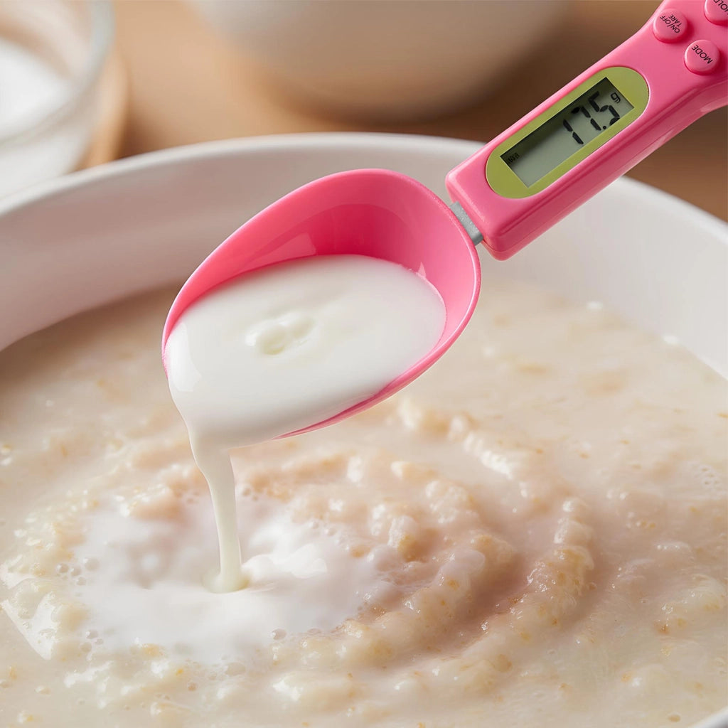 Cucchiaio dosatore elettronico con display LCD e tara integrata Rosa Avizar